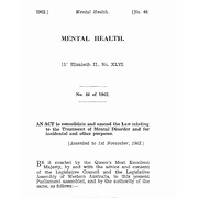 Mental Health Act 1962